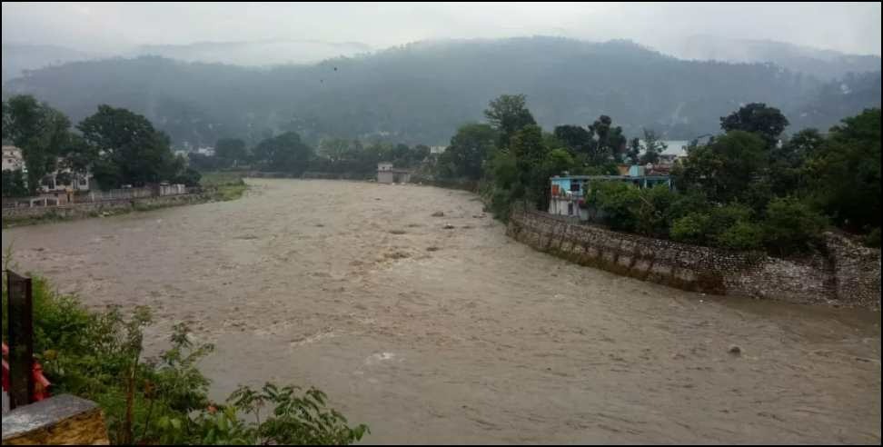 Bageshwar Saryu river update: Bageshwar Saryu river in spate