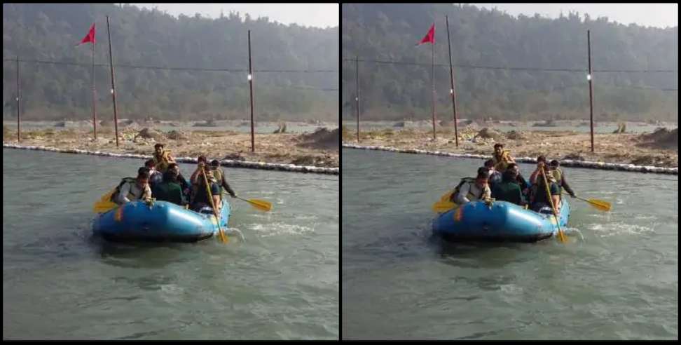 Rishikesh News: Tourists stranded amidst the river in Rishikesh