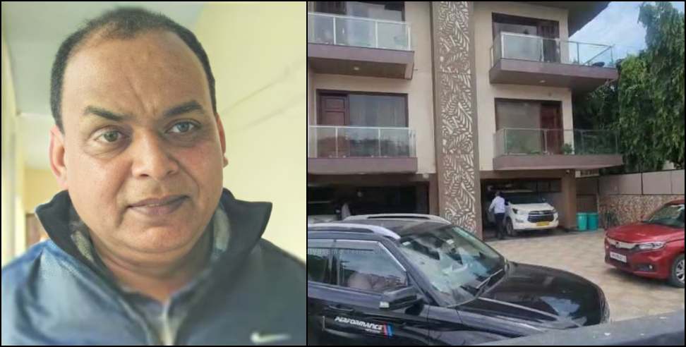 NH74 Scam: ED raids PCS DP Singh Home in Dehradun