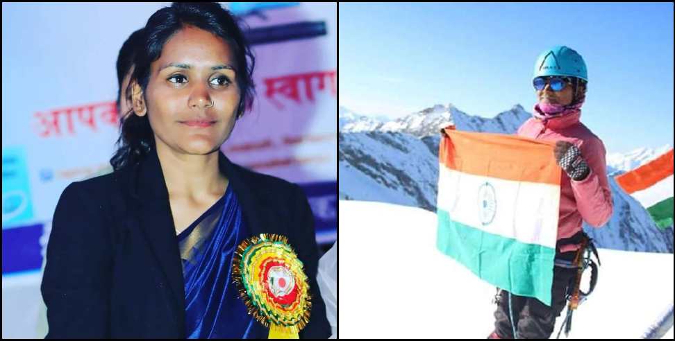savita kanswal everest: Uttarkashi Lonthru village girl Savita Kanswal climbed Everest