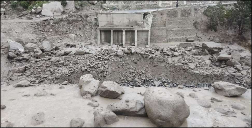 Jumma bridge washed out: Jumma bridge washed out Joshimath Malari Highway