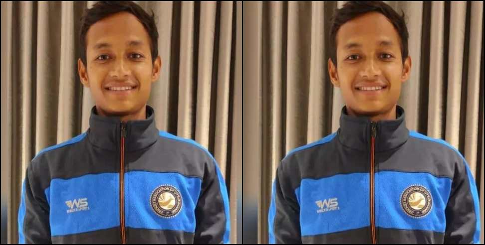 bageshwar abhishek under 19: Bageshwar Abhishek Selected In Uttarakhand Under 19 Cricket Team