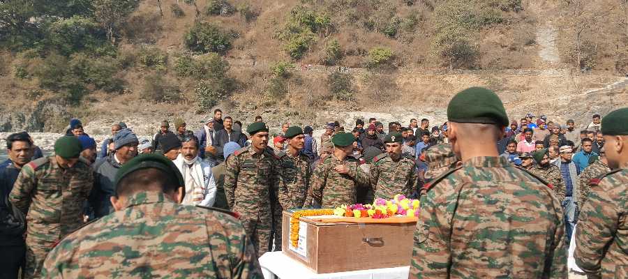 Soldier Ravindra Singh died due to heart attack