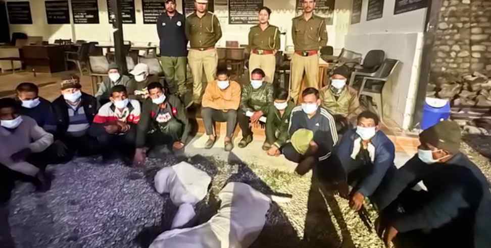 14 Arrested for Hunting Barking Deer During Holi