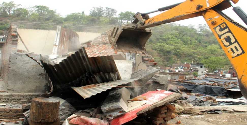 Action taken against encroachment in Rishikesh