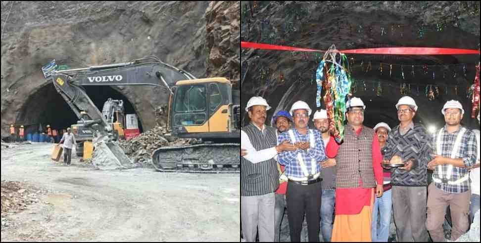 Badrinath Gaurikund All Weather Road Tunnel Work on Process