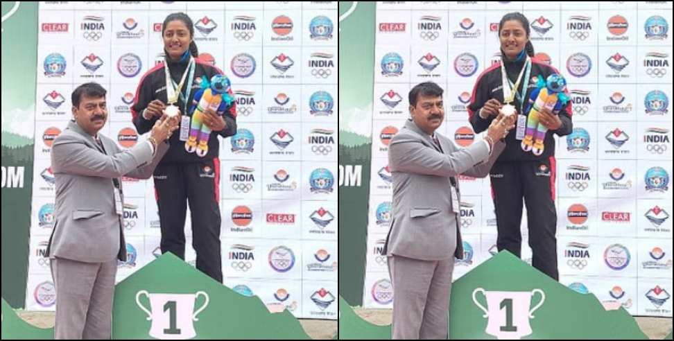 Reena Sen won gold medal: Reena Sen won gold medal in National Games
