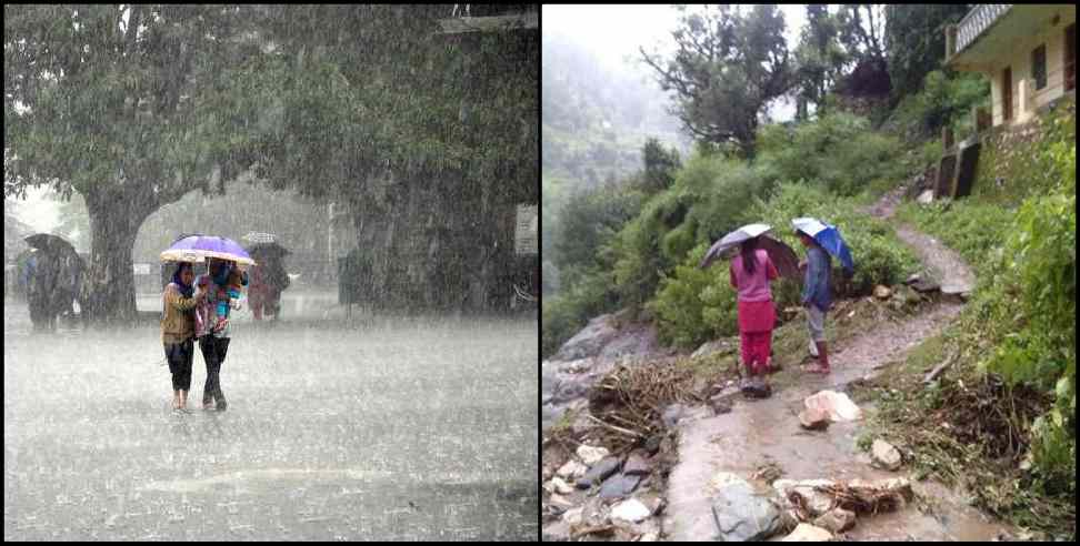 Uttrakhand weather: Rain and thunderstorm forecast in Uttarakhand