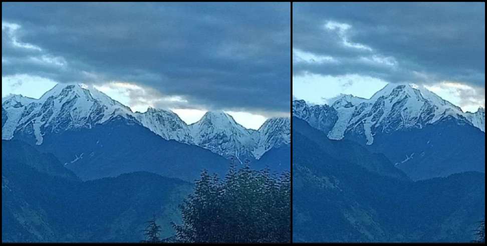 Uttarakhand snowfall: Uttarakhand: First snowfall of the season on the mountains