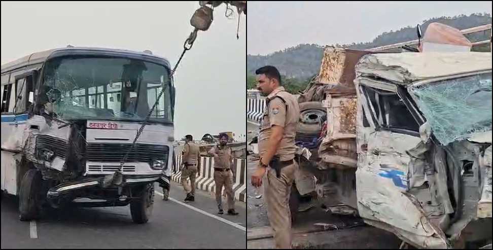 Haridwar road accident: Haridwar Bus and Pickup Collision Claims Three Lives