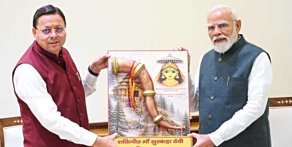 Dhami Meets PM Modi: CM Pushkar Singh Dhami Meets PM Narendra Modi