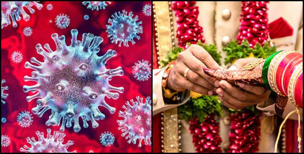 Udham Singh Nagar Coronavirus: People involved in Uttarakhand wedding risk of corona infection
