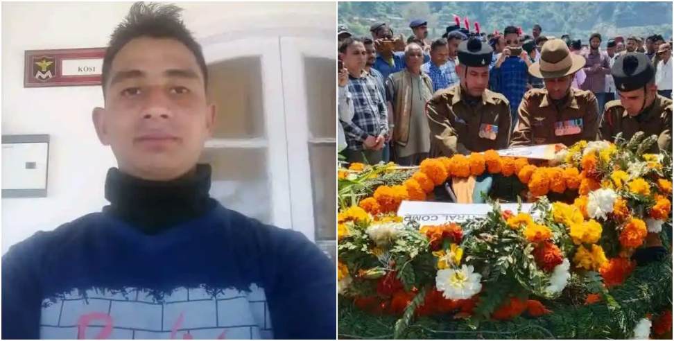 Garhwal Rifles soldier Sanjay: Tearful farewell to Garhwal Rifles soldier Sanjay Singh Rawat