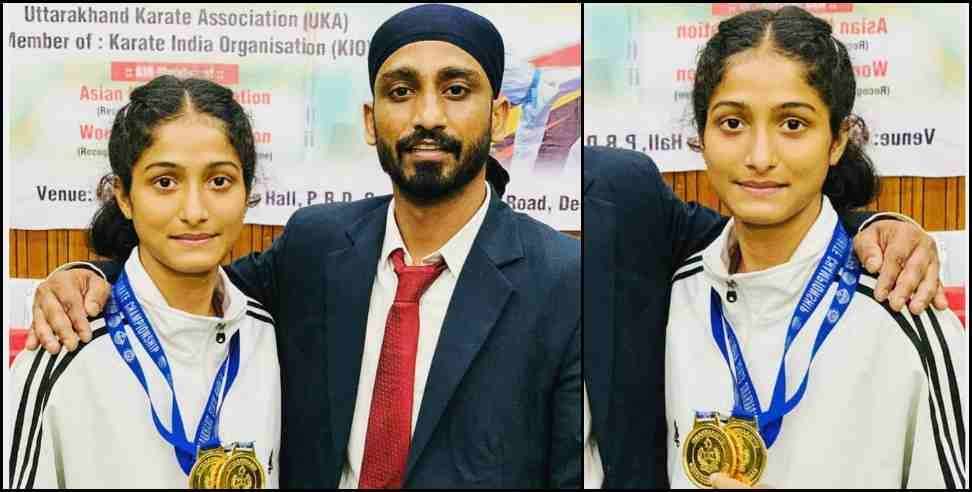 Komal Batra Assam Rifles: Udham Singh Nagar Komal Batra selected in Assam Rifles