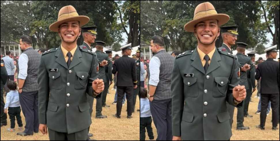 Saurav Dumaga Nagjagai: Saurav Dumaga Lieutenant in Indian Army
