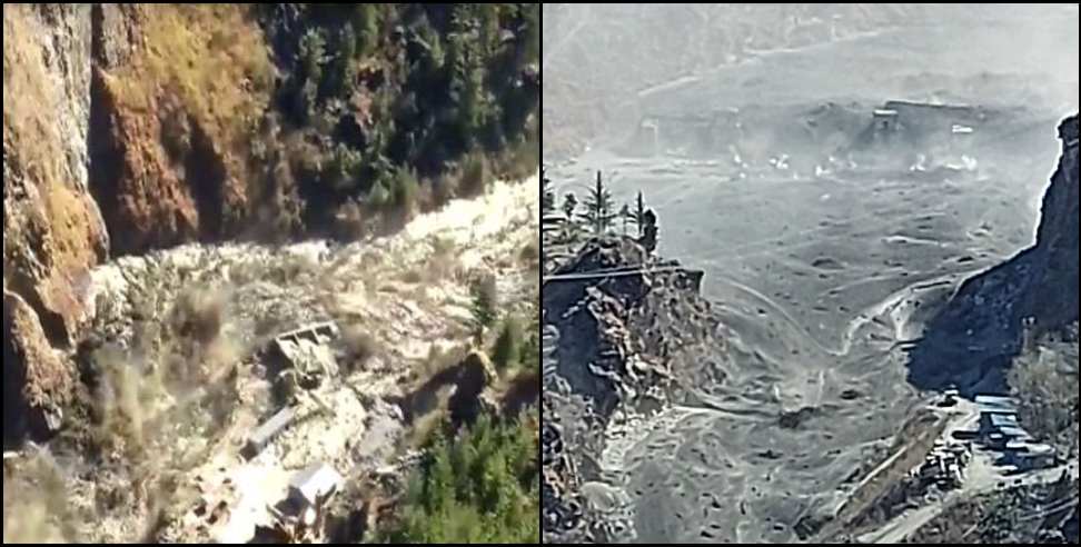 Chamoli Disaster: Chamoli dam broken news