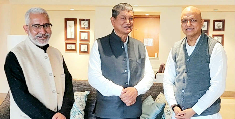 उत्तराखंड न्यूज: Harish rawat met anil baluni