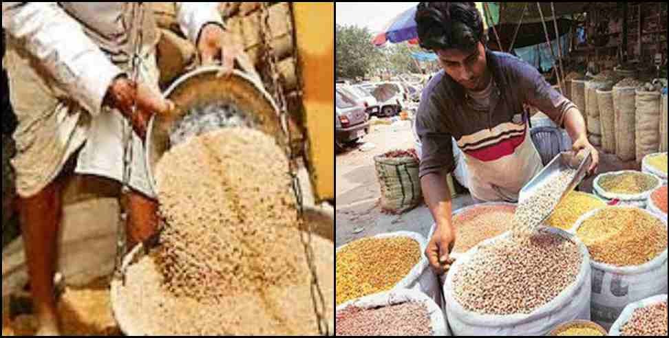 Pauri Garhwal Ration: ration being sold at an arbitrary rate in  pauri garhwal