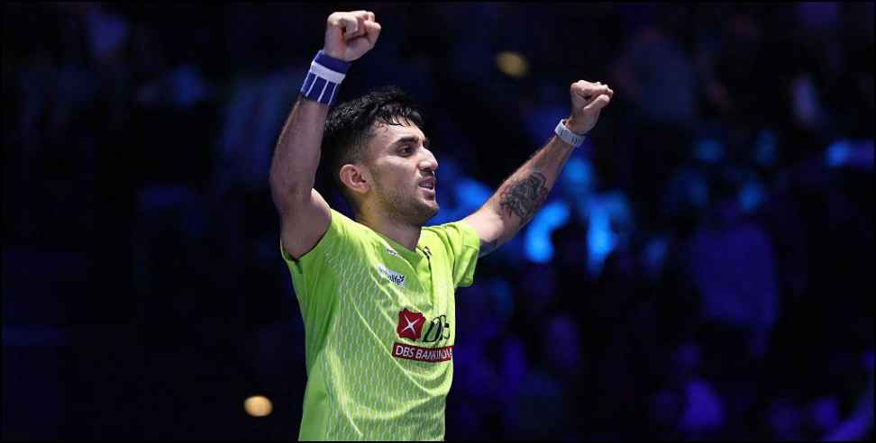 Lakshya Sen in the Final of All England Open Badminton Championship 2026