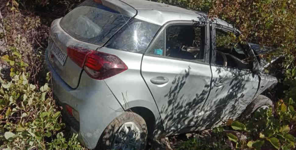 उत्तरकाशी कार: Car hit four students in uttarkashi