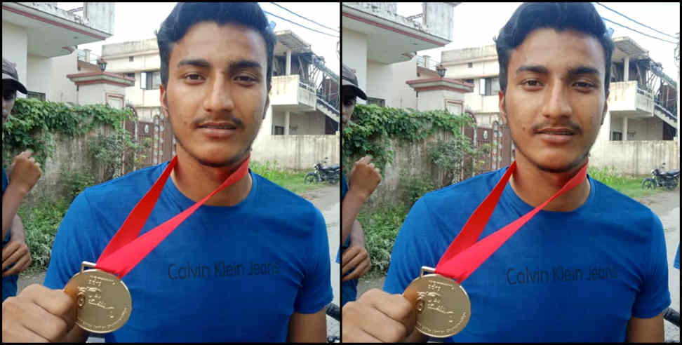 उत्तराखंड न्यूज: sagar thayat won gold medel in world paralampic