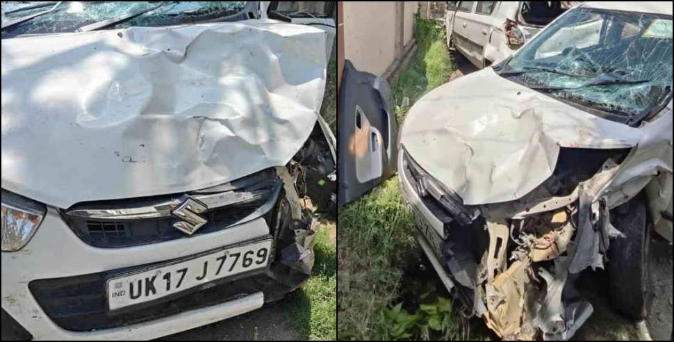 Road Accident: High speed car hits school students badly