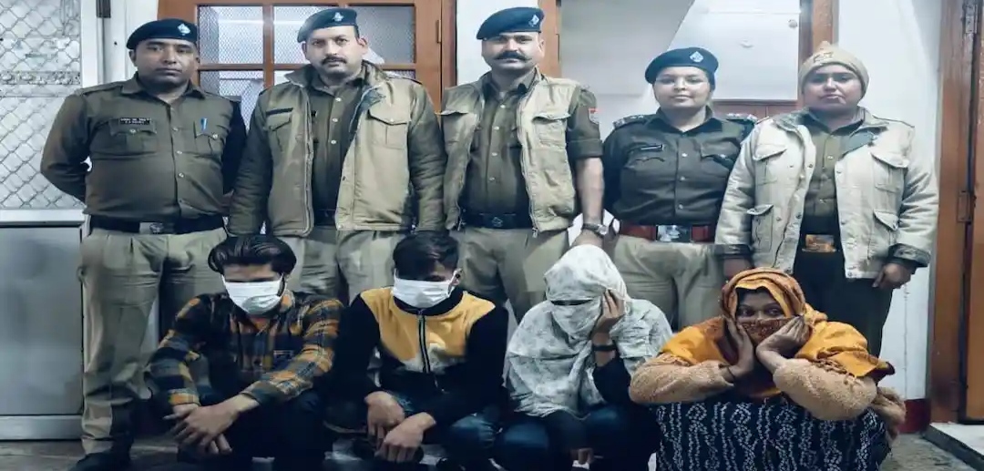 Sex racket Haldwani : Sex racket was running in a rented house in Haldwani  four people including woma