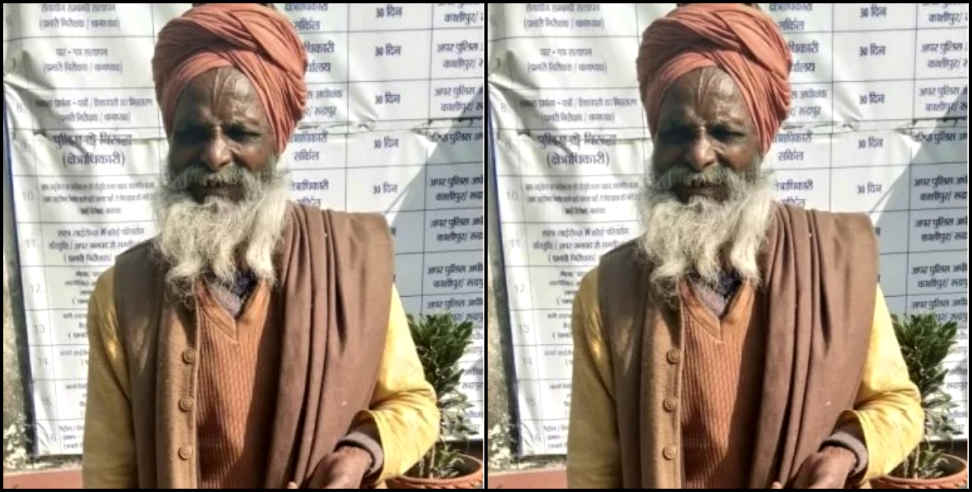 उत्तराखंड: Sadhu reached in police station in uttarakhand