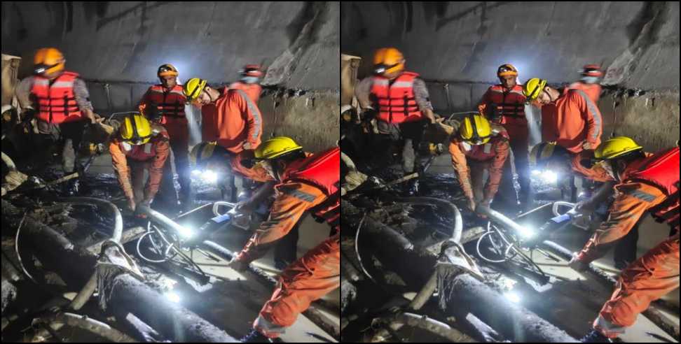 Chamoli Tunnel Accident: Chamoli Pipalkoti THDC Tunnel Accident 9 Dead One Missing