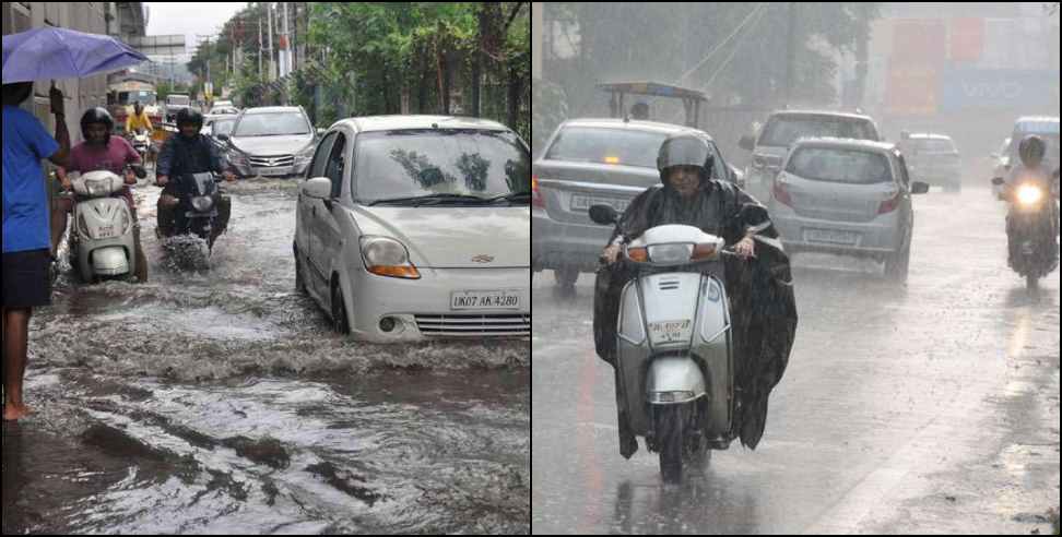 uttarakhand heavy rain alert: Uttarakhand Weather and monsoon news