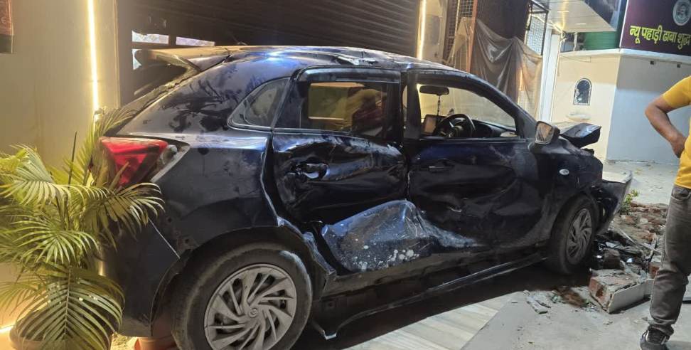 Kaladhungi tractor attack: Nainital news Tractor Driver Rams Car Thrice in Kaladhungi