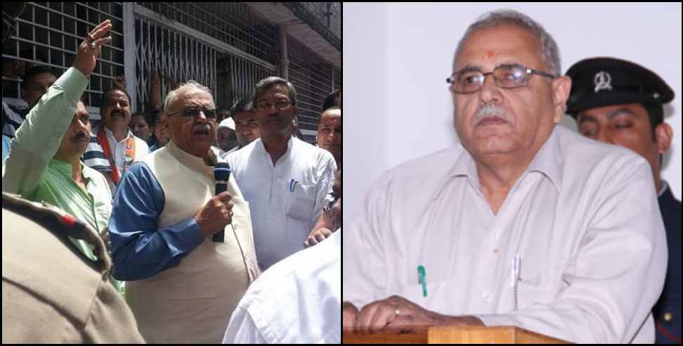 Dehradun Harbans kapoor passed away: Uttarakhand BJP MLA Harbans kapoor passed away