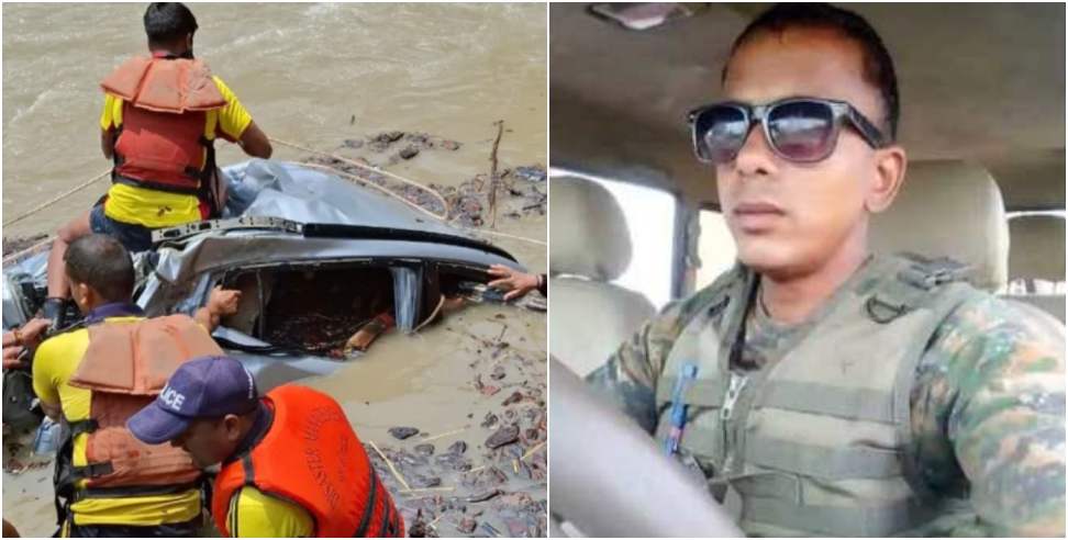 Road Accident in Chamoli: Painful death of Garhwal Rifles soldier in road accident