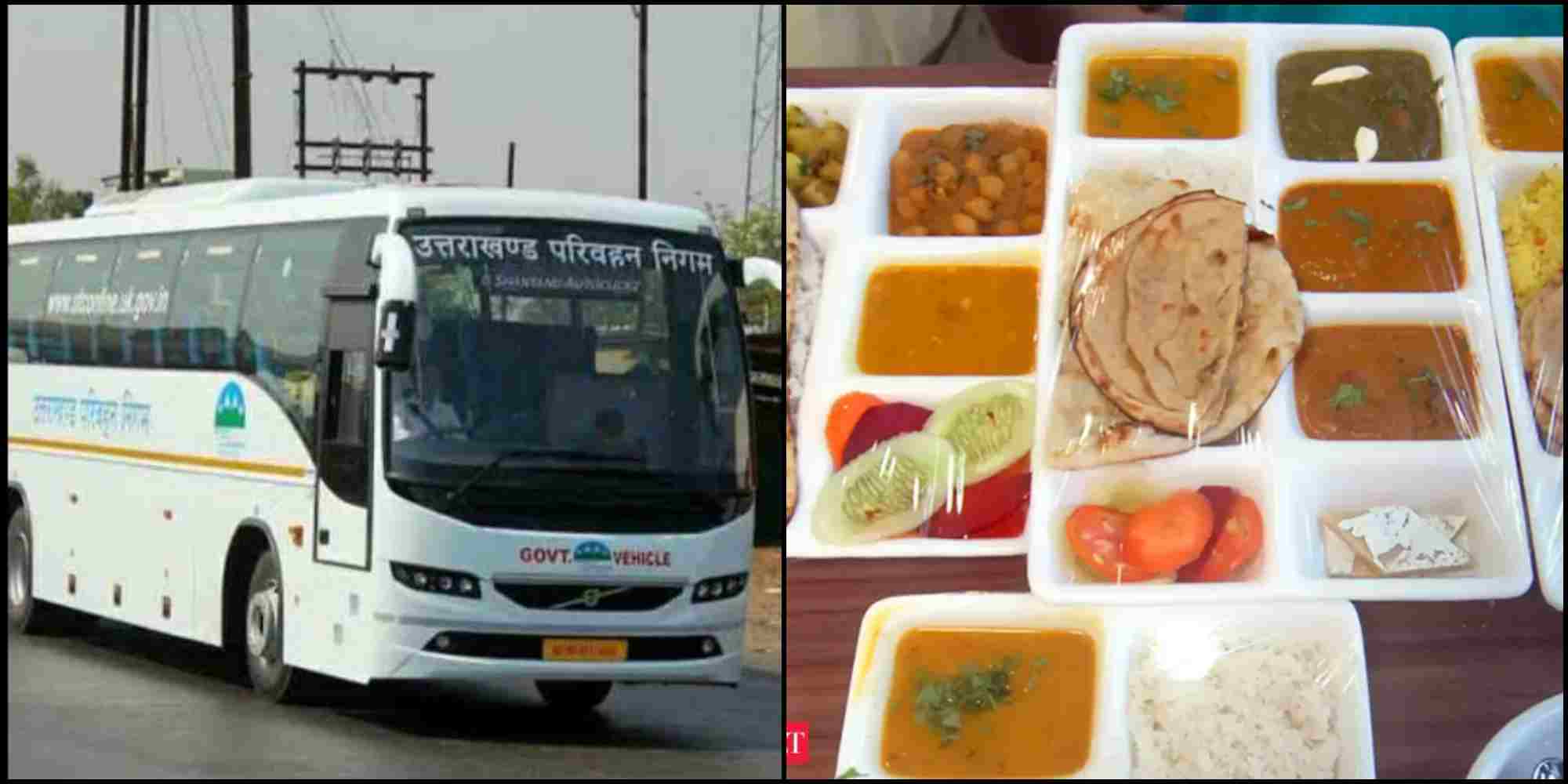 uttarakhand roadways bus seat food: Food will be available on seat in Uttarakhand roadways buses