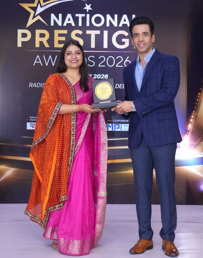 Harshita Kohli wins National Prestige Award 2026