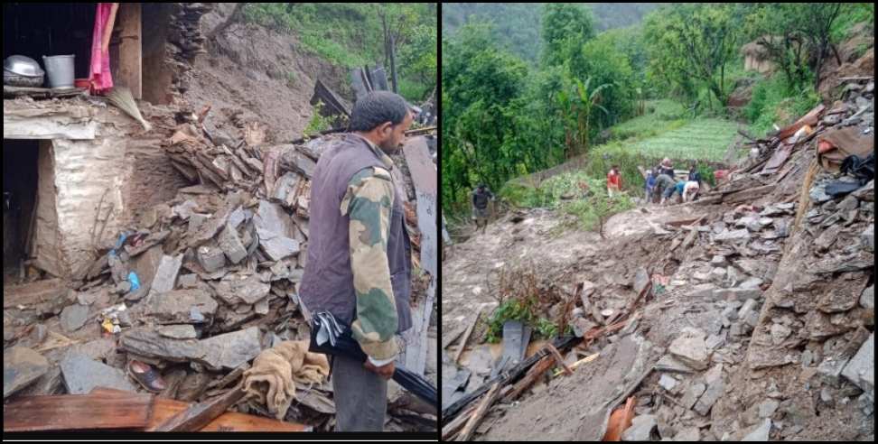 Dehradun news: Destruction after a cloudburst in Chakrata