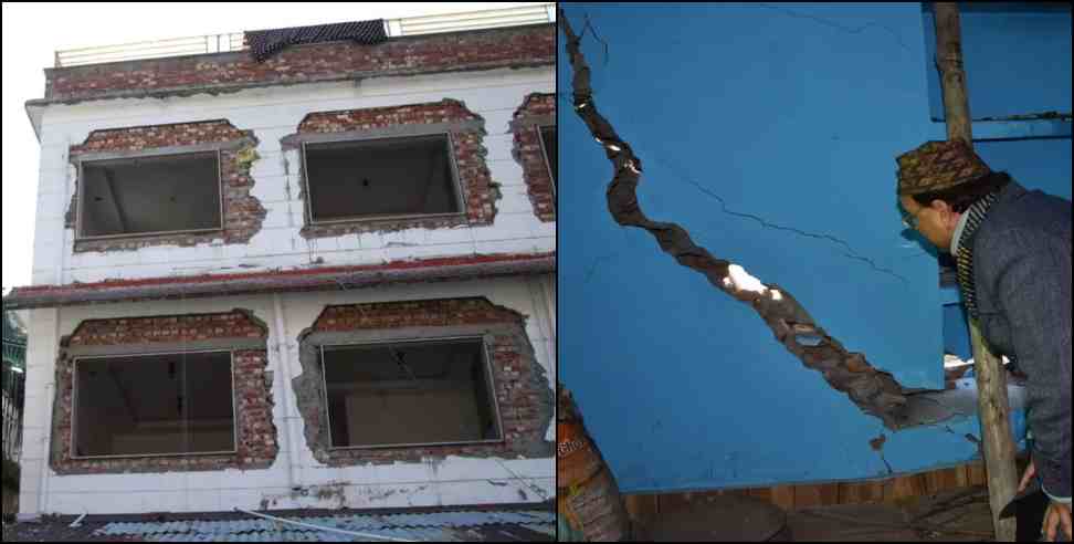 Joshimath sinking latest update: Joshimath Sinking Hotel Snow Crest Kamet Lodge Leaning