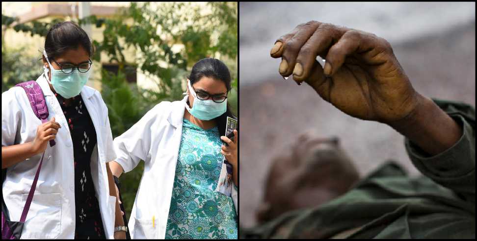 Corona Virus Uttarakhand: Uttarakhand man died in corona rahat camp
