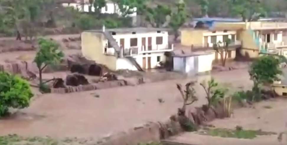 Uttarkashi Kumrada Village: Flood in Kumrada village of Uttarkashi