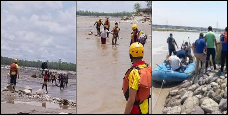 Haridwar News: 75 people rescued from the Ganges in Haridwar