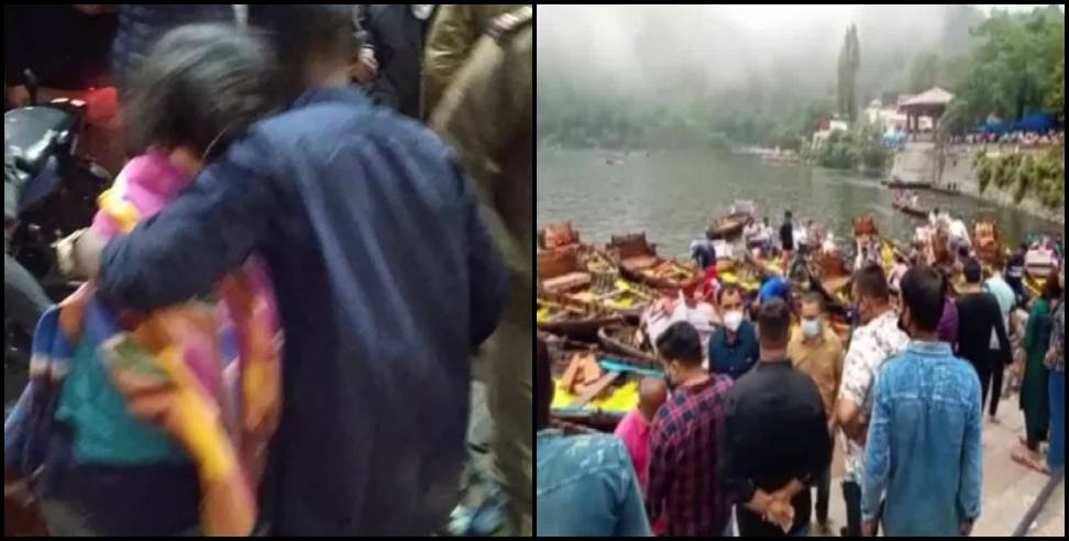 nainital women tourist : Women drunk and tear her clothes in nainital