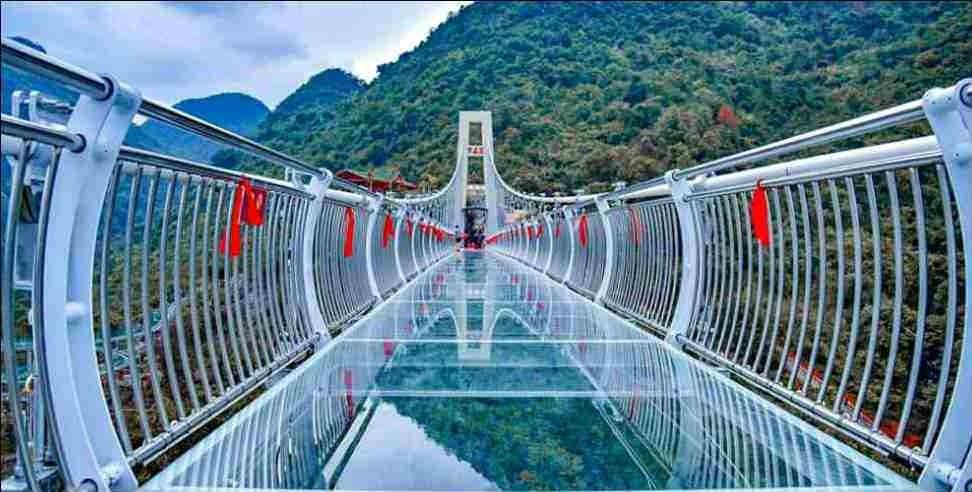 rishikesh glass bridge: First Glass Bridge of India in Rishikesh