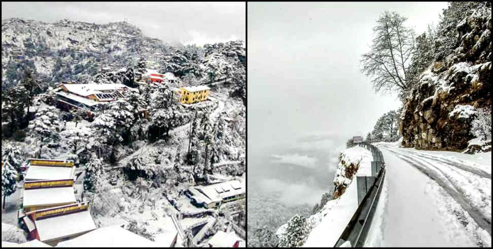 Rain alert: Hailstorm rainfall and heavy snowfall alert in Uttarakhand for next two days