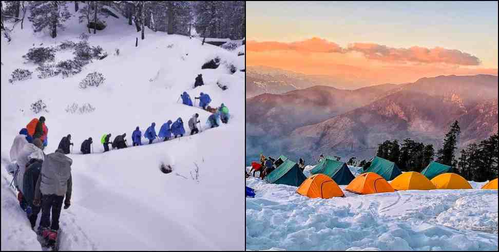 kedarkantha trek: Uttarakhand kedarkantha trek distance temperature all details