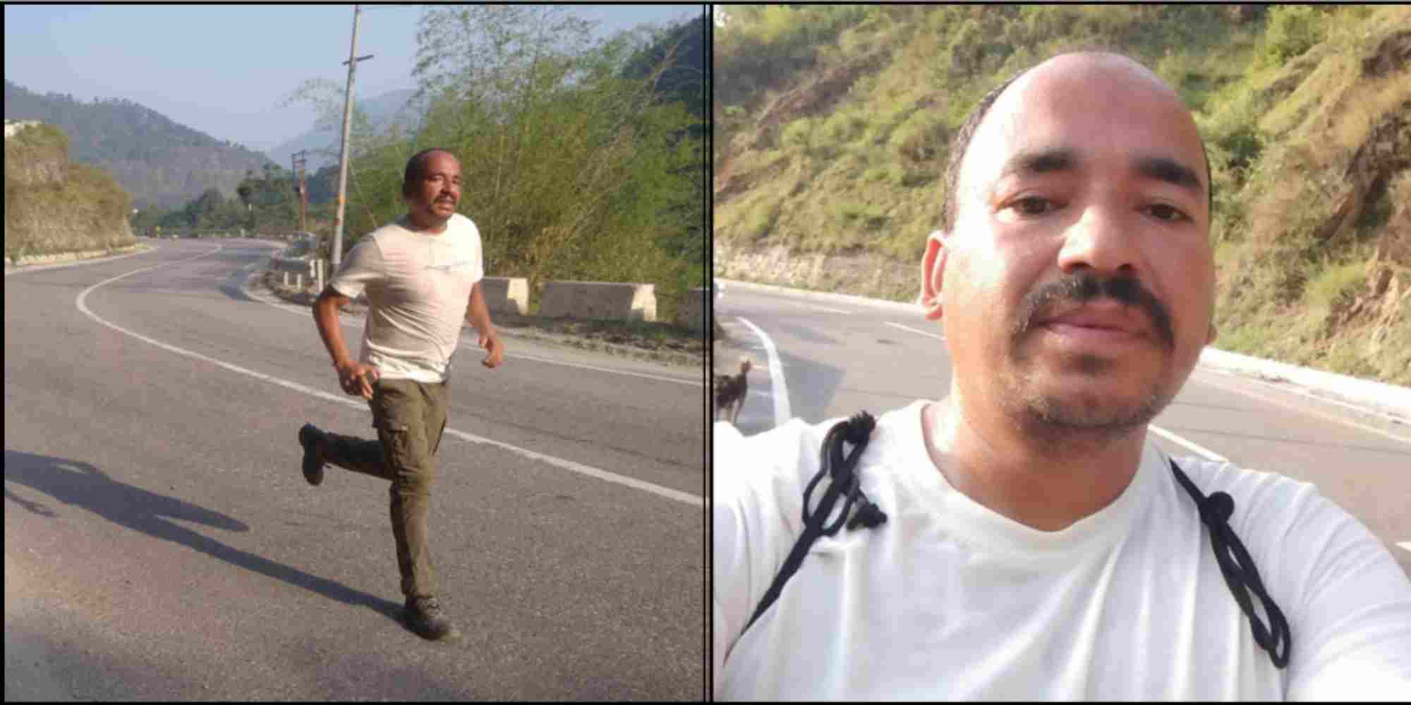 chamol narayanbagar ravindra negi: Ravindra Negi of Chamoli district runs 22 km every day