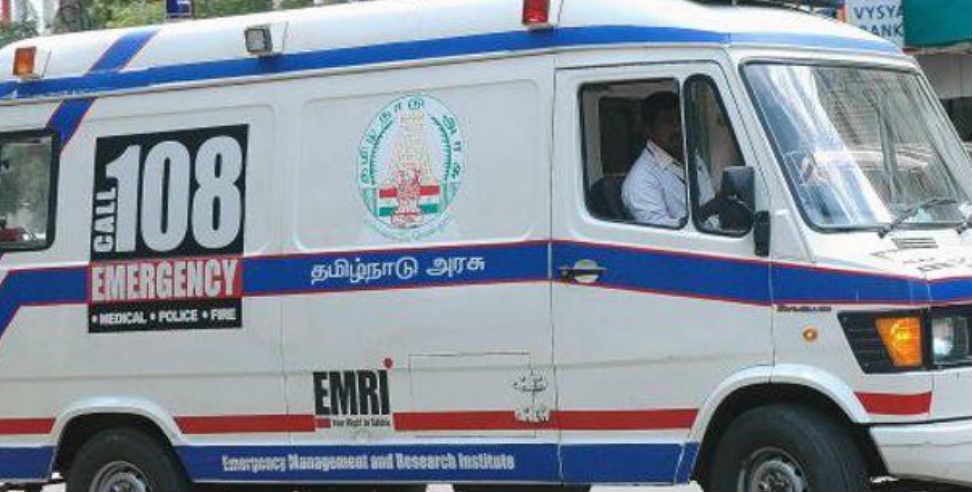 newborn baby died: Delivery of mlas relative in 108 ambulance newborn baby died