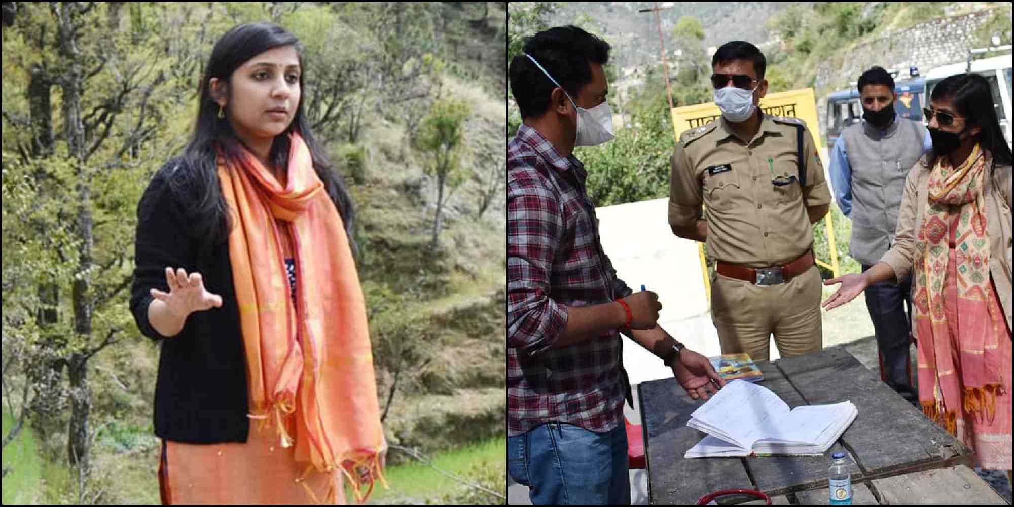 Chamoli News: Chamoli dm ias swati s bhadauria doing special work for quarantine people