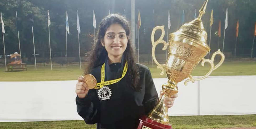 उत्तराखंड न्यूज: SWATI RAWAT WON GOLD MEDAL IN INTER IIT BASKETBALL CHAMPIONSHIP