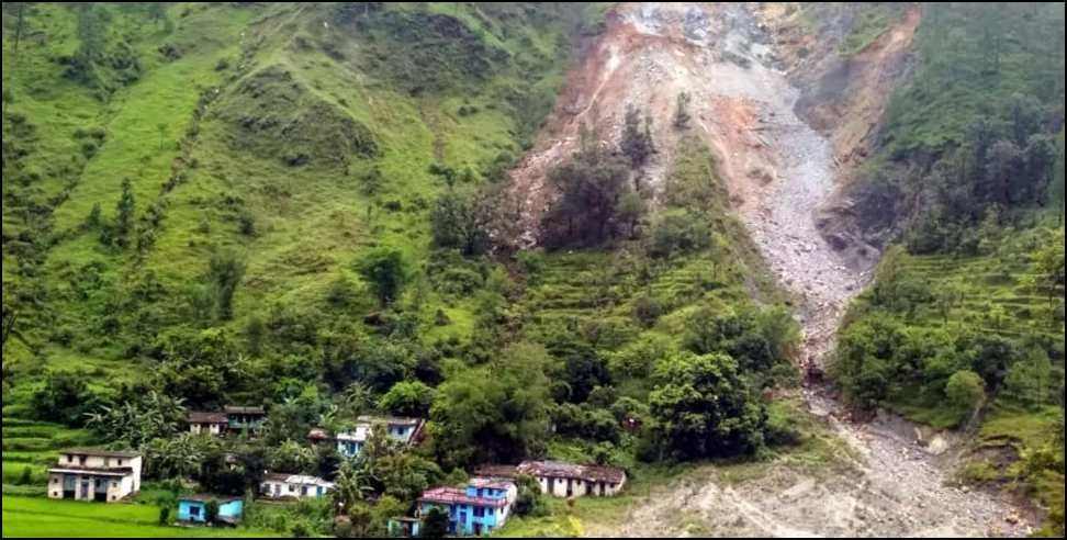 Uttarakhand disaster hit village: 683 people affected in Bageshwar disaster affected villages