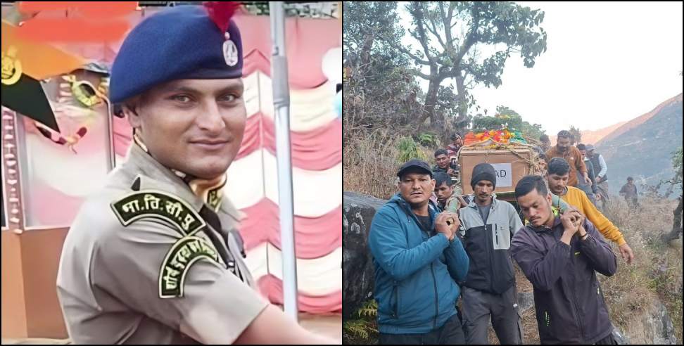 ITBP jawan dies: ITBP jawan dies in road accident
